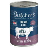 Butcher's Beef & Liver in Jelly Dog Food Tin 400g