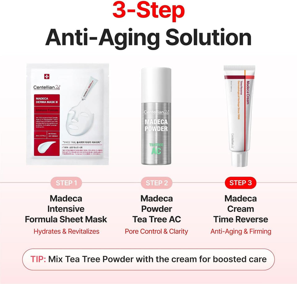 CENTELLIAN 24 Madeca Time Reverse Cream 50ml – Firming & Wrinkle Care Moisturiser