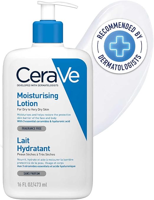 CeraVe Moisturising Lotion Daily Face & Body Moisturiser 473 ml 