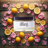 The Natural Deodorant Co Clean Balm Lemon & Geranium 55g