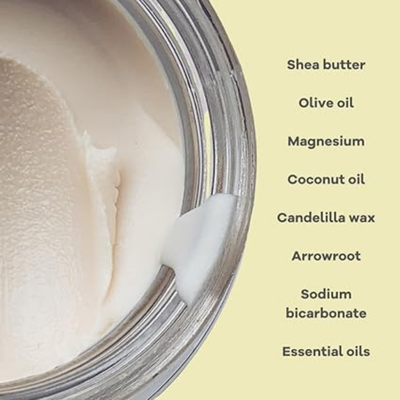 The Natural Deodorant Co Clean Balm Lemon & Geranium 55g