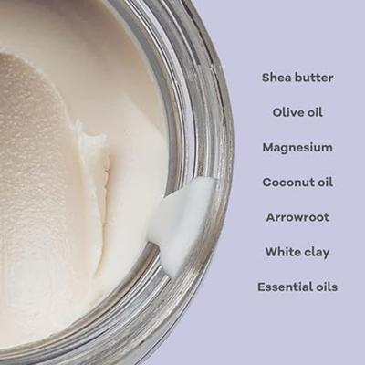 The Natural Deodorant Co Gentle Deodorant Cream Lavender 55g