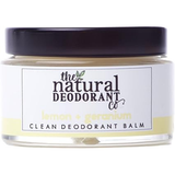The Natural Deodorant Co Clean Balm Lemon & Geranium 55g
