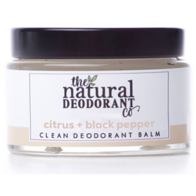 Clean Deodorant Balm – Citrus & Black Pepper (55g)