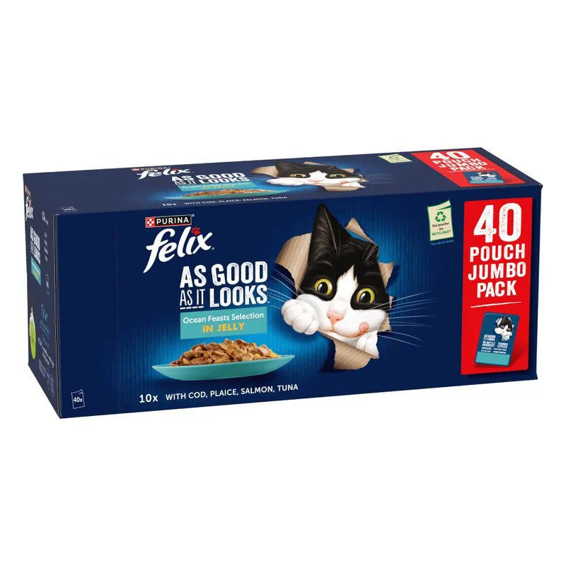 Felix As Good As It Looks Jumbo Pack 40 x 85g