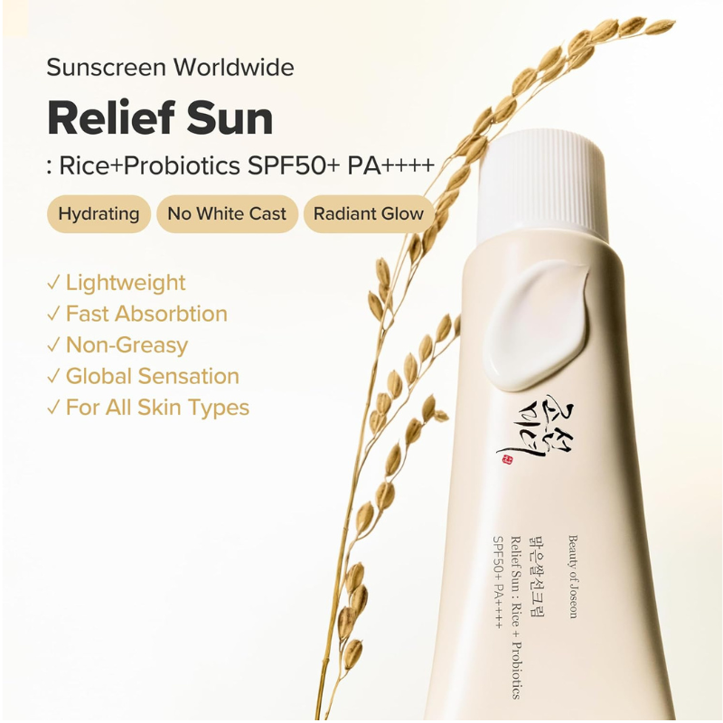 Beauty of Joseon Relief Sun SPF50+ PA++++ – 50ml