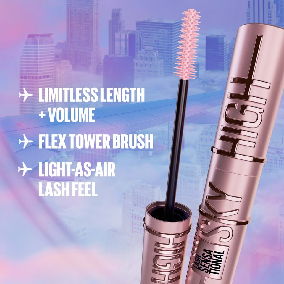 Maybelline Lash Sensational Sky High Mascara – Black 01 (7.2ml)