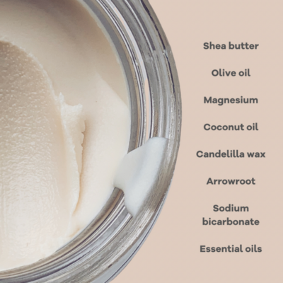 Clean Deodorant Balm – Citrus & Black Pepper (55g)