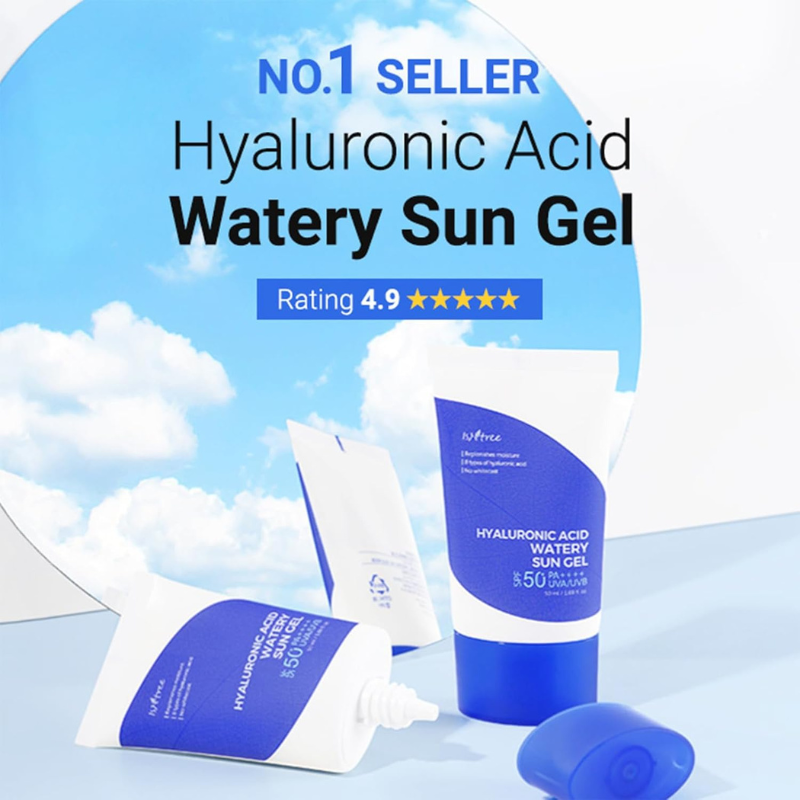 ISNTREE Hyaluronic Acid Watery Sun Gel SPF50+ PA++++ – 50ml
