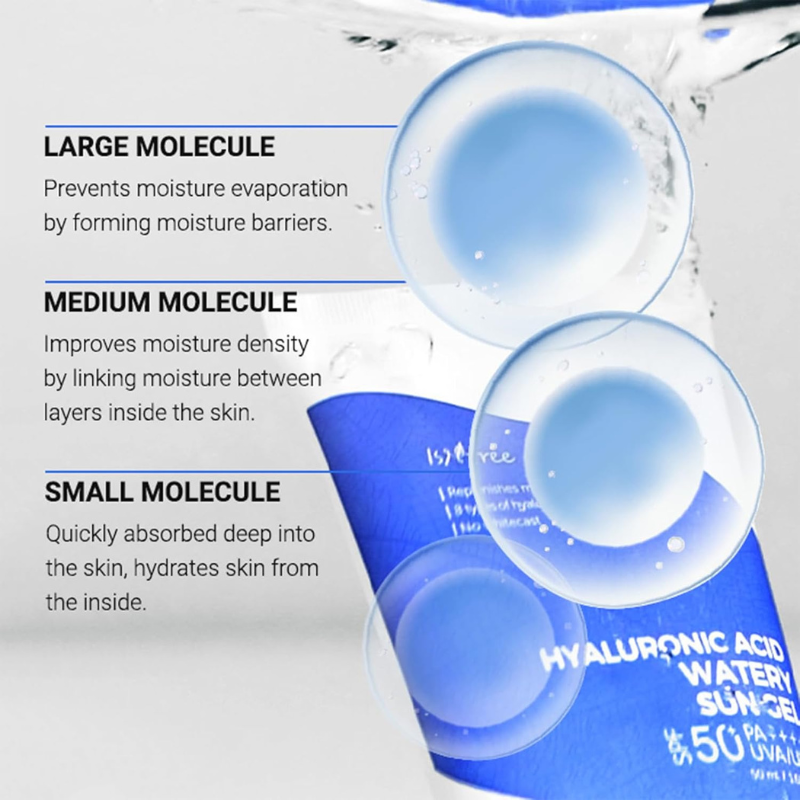 ISNTREE Hyaluronic Acid Watery Sun Gel SPF50+ PA++++ – 50ml