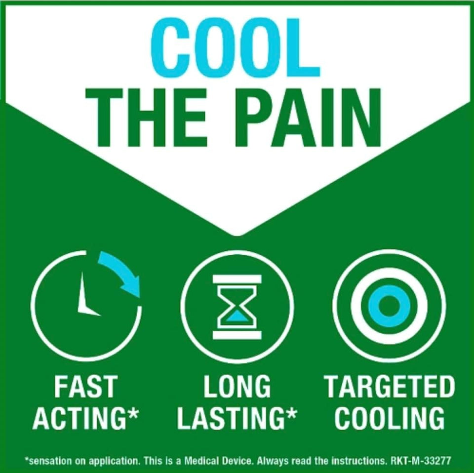 Biofreeze Cooling Gel 118ml (6 Pack) – Fast Pain Relief for Muscles, Joints & Sprains